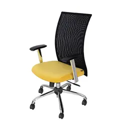 صندلی پشت توری کارمندی شانت گلدسیت UK10 - مبلمان اداری ساویس