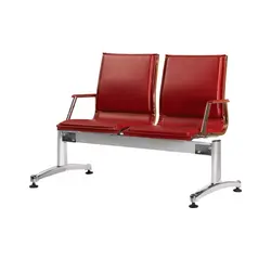 صندلی انتظار دو نفره سیلا مدل W17P2 - مبلمان اداری ساویس