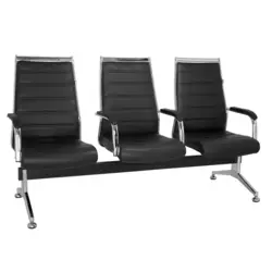 صندلی انتظار سه نفره W 7120 راحتیران - مبلمان اداری ساویس