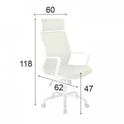 صندلی مدیریتی مدل T1175 راحتیران - مبلمان اداری ساویس