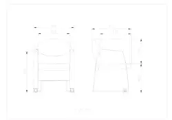 مبل تکنفره T53u لیو - مبلمان اداری ساویس