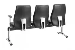 نیمکت انتظار سه نفره پنتا WP647T3 داتیس - مبلمان اداری ساویس