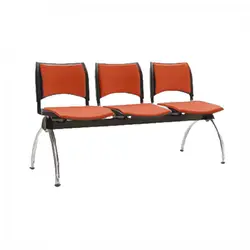 صندلی انتظار سه نفره P823 نظری - مبلمان اداری ساویس