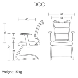 صندلی کنفرانسی DCC315 آرتمن - مبلمان اداری ساویس