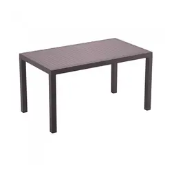 میز باغی حصیری مدل Boston 150 Rattan نظری - مبلمان اداری ساویس