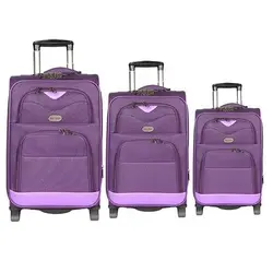 مجموعه سه عددی چمدان مدل تاپ یورو