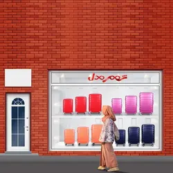 مجموعه سه عددی چمدان مدل 20020 - فروشگاه اینترنتی شهر مدل