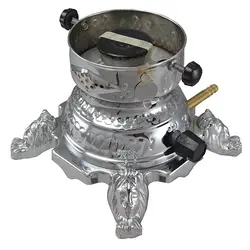 سماور گازی آتنا مدل ستایش کد02 ظرفیت 6 لیتر