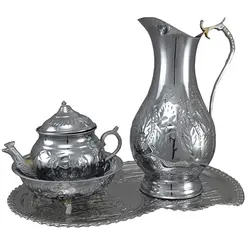سرویس سماور گازی مدل شهرزاد ظرفیت 6 لیتر
