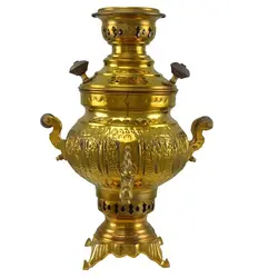 سماور زغالی مدل المپیک 127 ظرفیت 3 لیتر