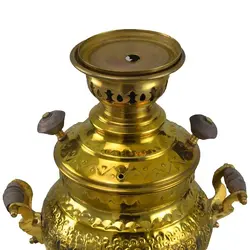سماور زغالی مدل المپیک 127 ظرفیت 3 لیتر