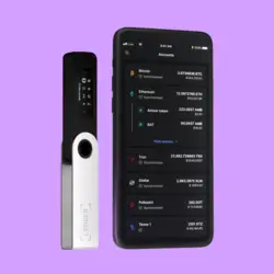 کیف پول سخت‌افزاری لجر نانو اس پلاس-Ledger Nano S Plus ساخت فرانسه