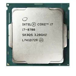 پردازنده مرکزی اینتل سری Coffee Lake مدل Core i7-8700