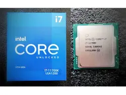 پردازنده مرکزی Intel سری Rocket Lake مدل Core i7-11700K