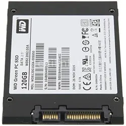 اس اس دی اینترنال وسترن دیجیتال مدل Green PC WDS120G2G0A ظرفیت 120 گیگابایت