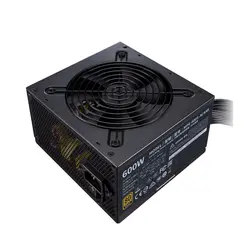 منبع تغذیه کامپیوتر کولر مستر مدل MWE Bronze 600.04