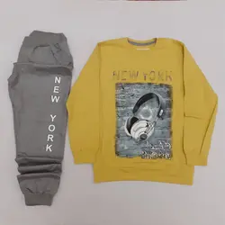 بلوز شلوار پسرانه طرحnewyorkکد30274 - فروشگاه اینترنتی تی تی تک