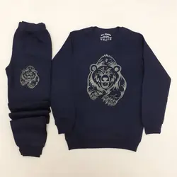 بلوز شلوار پسرانه طرح شیر کد30277 - فروشگاه اینترنتی تی تی تک