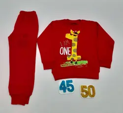 بلوز شلوار پسرانع طرح زرافه کد30279 - فروشگاه اینترنتی تی تی تک