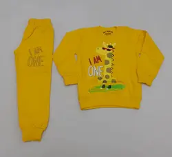 بلوز شلوار پسرانع طرح زرافه کد30279 - فروشگاه اینترنتی تی تی تک