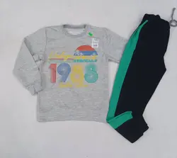 بلوز شلوار پسرانه طرح 1988کد30284 - فروشگاه اینترنتی تی تی تک