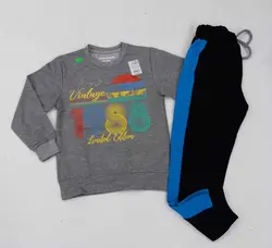 بلوز شلوار پسرانه طرح 1988کد30284 - فروشگاه اینترنتی تی تی تک