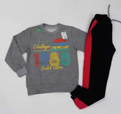 بلوز شلوار پسرانه طرح 1988کد30284 - فروشگاه اینترنتی تی تی تک