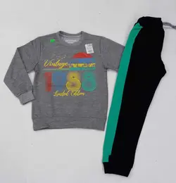 بلوز شلوار پسرانه طرح 1988کد30284 - فروشگاه اینترنتی تی تی تک