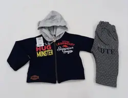 سویشرت شلوار پسرانهHUGکد30556 - فروشگاه اینترنتی تی تی تک