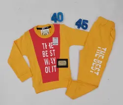 بلوز شلوار پسرانه طرح THEکد30353 - فروشگاه اینترنتی تی تی تک