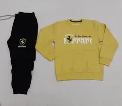 بلوز شلوار پسرانه طرح اسب کد30318 - فروشگاه اینترنتی تی تی تک