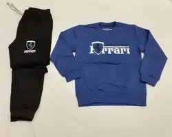 بلوز شلوار پسرانه طرح اسب کد30318 - فروشگاه اینترنتی تی تی تک