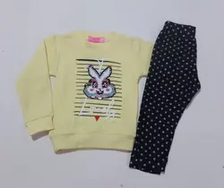 بلوز شلوار دخترانه خرگوش کد12280 - فروشگاه اینترنتی تی تی تک