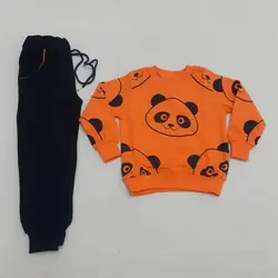 بلوز شلوار پسرانه طرح پاندا کد30322 - فروشگاه اینترنتی تی تی تک