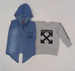 هودی و بلوز پسرانه طرح OFFکد12447 - فروشگاه اینترنتی تی تی تک