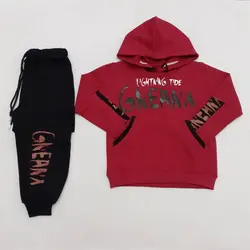 هودی شلوار پسرانه طرح GNEANکد30012 - فروشگاه اینترنتی تی تی تک