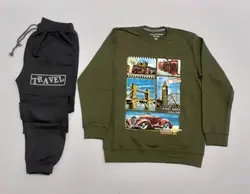 بلوز شلوار پسرانه طرح F17کد30006 - فروشگاه اینترنتی تی تی تک