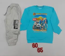 بلوز شلوار پسرانه طرح DISELکد30002 - فروشگاه اینترنتی تی تی تک