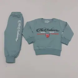 بلوز شلوار پسرانه طرح پرچم کد11466 - فروشگاه اینترنتی تی تی تک