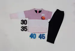 بلوز شلوار دخترانه گلدار کد12495 - فروشگاه اینترنتی تی تی تک