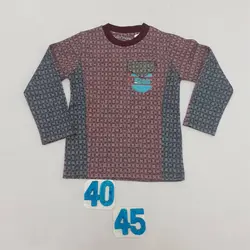 بلوز پسرانه طرح جیب دار کد11458 - فروشگاه اینترنتی تی تی تک
