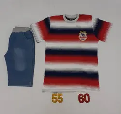 تیشرت شلوارک پسرانه طرح1986کد30134 - فروشگاه اینترنتی تی تی تک