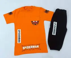 تیشرت شلوارک پسرانه طرح جیب عنکبوتی کد30977 - فروشگاه اینترنتی تی تی تک