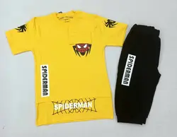 تیشرت شلوارک پسرانه طرح جیب عنکبوتی کد30977 - فروشگاه اینترنتی تی تی تک