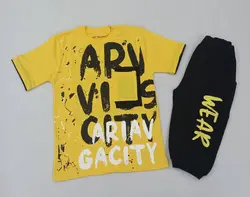 تیشرت شلوارک پسرانه طرحARVکد30799 - فروشگاه اینترنتی تی تی تک