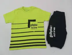 تیشرت شلوارک پسرانه طرح gclhpisaکد30797 - فروشگاه اینترنتی تی تی تک