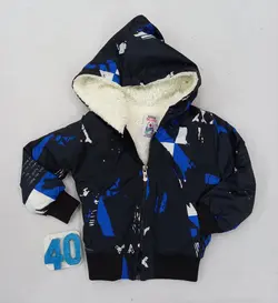 کاپشن پسرانه طرح خطی کد 30995 - فروشگاه اینترنتی تی تی تک