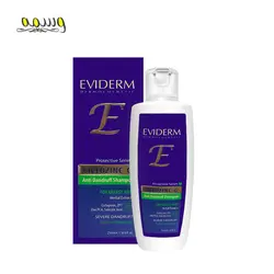 شامپو ضد شوره سیکلوزینک جی اویدرم مناسب موهای چرب ۲۵۰ میلی لیتر _ Eviderm