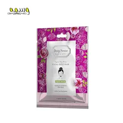 ماسک صورت نقابی مناسب انواع پوست گلاب دیپ سنس حجم 25 میلی لیتر - Deep Sense