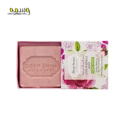 صابون کرمی گلاب مناسب پوست های دارای چروک دیپ سنس حجم 75 گرمی - Deep Sense